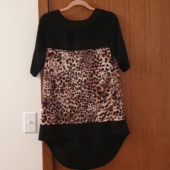 Izaak Mizrahi tunic, leopard print - Picture 4 of 6